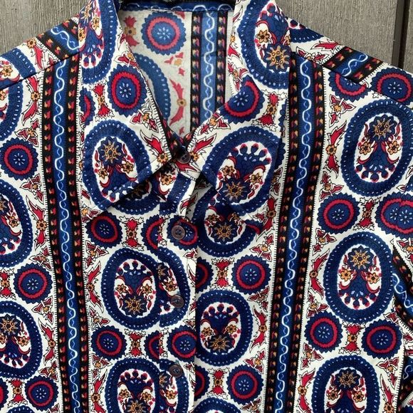 Vintage Polyester Blouse - Picture 2 of 6